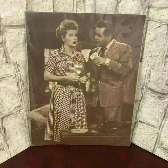 NEW I Love Lucy On Set Desi Arnez Lucille Ball 11x14 Print-Ludlow Collection - Picture 1 of 5